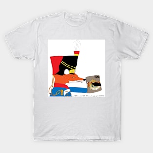 My alter ego furry fox in uniform  napoleon's T-Shirt